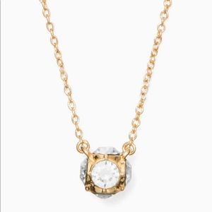 Kate Spade rose gold necklace